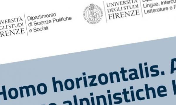 Convegno conclusivo Homo horizontalis 20 e 23 marzo 2026, dalle ore 10 Polo delle Scienze sociali, via delle Pandette 21, edificio D5, aula 0.12.